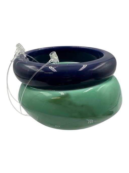 Tuckernuck Green & Blue Plastic Bracelet Green & Blue