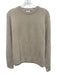 Tuckernuck Size M Taupe Beige Cashmere Ribbed Detail Long Sleeve Sweater Taupe Beige / M