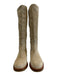 Vince Shoe Size 8 Light Beige Suede Flat Knee High Rubber Sole Boots Light Beige / 8