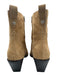 Dolce Vita Shoe Size 8 Light Beige Suede Chelsea Ankle High Pointed Toe Boots Light Beige / 8
