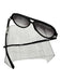 Isabel Marant Black Acetate Aviator Sunglasses Black