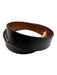 No Brand Black & Brown Leather Reversible no buckle Belts Black & Brown / M