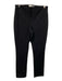 M.M. Lafleur Size 4 Black Cotton Blend Stretch Waist High Rise Pants Black / 4