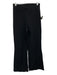 Apiece Apart Size XS Black Viscose Blend Elastic Waist Pintuck Kick Flare Pants Black / XS