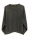Anine Bing Size Medium Gray & White Cotton Long Sleeve Graphic pull over Sweater Gray & White / Medium