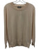 J Crew Size Small Light Beige Cashmere Long Sleeve Knit Ribbed Sweater Light Beige / Small