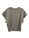Frame Size Large Light Gray Cotton Cap Sleeve Heathered Oversize Muscle Sweater Light Gray / Large