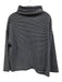 Emerson Fry Size Medium Navy & white Cotton Long Sleeve Striped Funnel Neck Top Navy & white / Medium