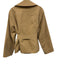 Reformation Size Small Khaki Polyester Long Sleeve Double Breast Lapel Jacket Khaki / Small