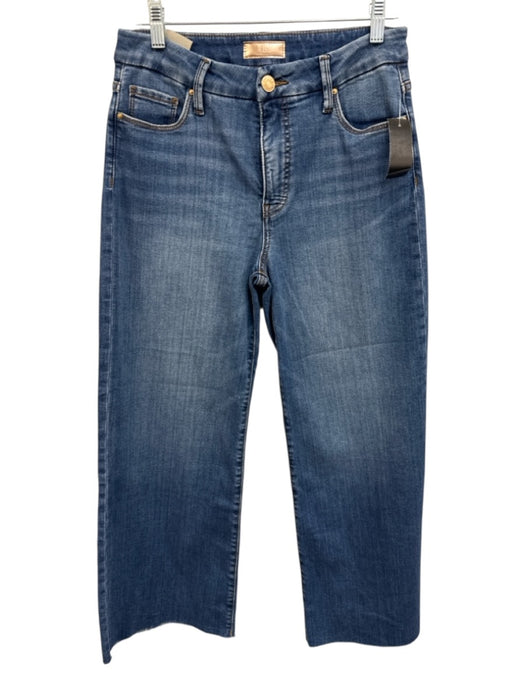 Kut From The Kloth Size 2 Medium Wash Cotton Denim High Rise Whiskering Jeans Medium Wash / 2