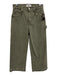 Paige Size 27 Lichen Green Cotton Denim High Rise Pockets Wide Leg Jeans Lichen Green / 27