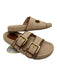 J Crew Shoe Size 8 Beige & Brown Straw Open Toe & Heel Woven Sandals Beige & Brown / 8
