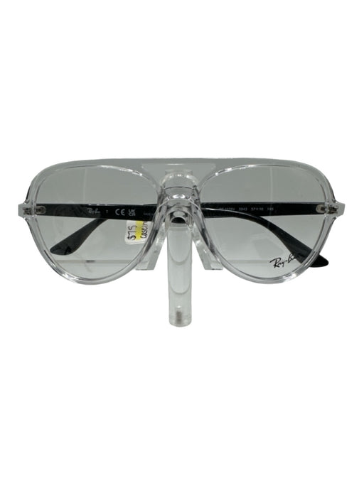 Ray Ban Clear Acetate Aviator Clear Lenses Clear Frame Eyeglass Frames Clear