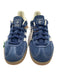 Adidas Shoe Size 7 Navy Blue & White Suede Stripe Low Top Sneakers Navy Blue & White / 7