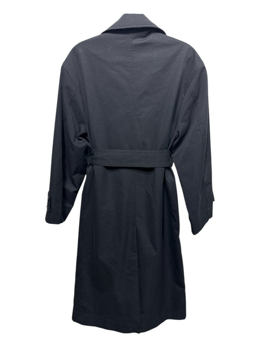 MNG by Mango Size XS Black Cotton Trench Sash Included Coat Black / XS