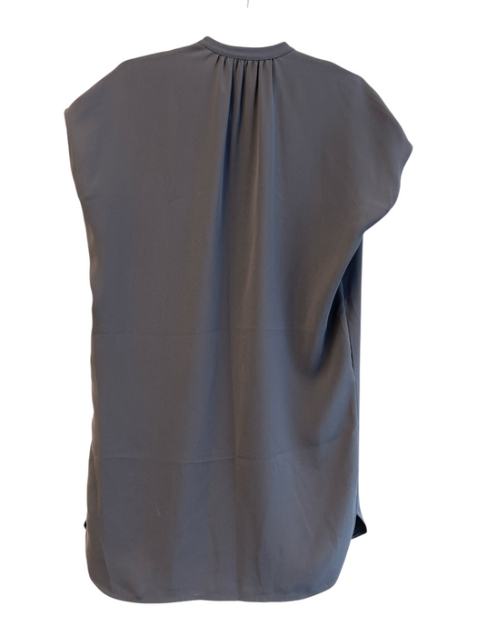 Vince Size XS Gray No Fabric Tag Sleeveless V Neck Knee Length Boxy Dress Gray / XS