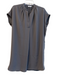 Vince Size XS Gray No Fabric Tag Sleeveless V Neck Knee Length Boxy Dress Gray / XS