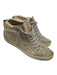 Golden Goose Shoe Size 36 Gray, Blue, Green Leather Upper Round Toe Sneakers Gray, Blue, Green / 36
