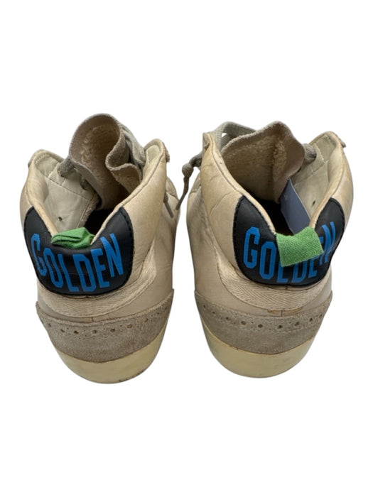 Golden Goose Shoe Size 36 Gray, Blue, Green Leather Upper Round Toe Sneakers Gray, Blue, Green / 36