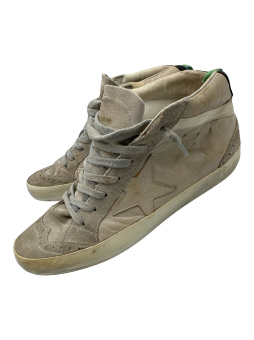 Golden Goose Shoe Size 36 Gray, Blue, Green Leather Upper Round Toe Sneakers Gray, Blue, Green / 36
