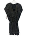 Rails Size M black and white Rayon & Viscose Spotted Mini Quarter Button Dress black and white / M