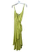 Dress the Population Size S Lime Green Polyester Blend Spaghetti Strap Dress Lime Green / S