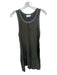 Nation Size M Olive Green Viscose Pockets High Neck Lining Detail Dress Olive Green / M
