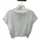 Varley Size M Cream Cotton Quarter Zip roll neck Sleeveless Athletic Jacket Cream / M