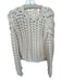KBB Size S Cream cotton & recycled polyester Crochet Long Sleeve Sweater Cream / S