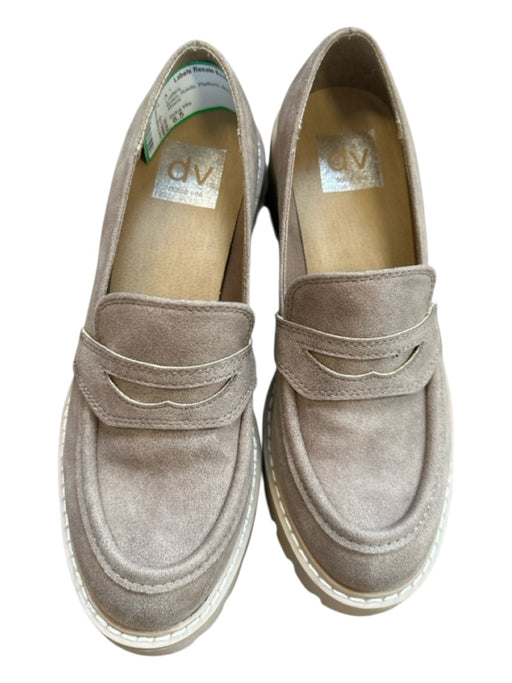 Dolce Vita Shoe Size 6.5 Brown Suede Platform Block Heel Loafers Brown / 6.5