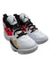 Air Jordan Shoe Size 7.5 White, Orange & Pink Leather Low Top lace up Sneakers White, Orange & Pink / 7.5
