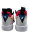 Air Jordan Shoe Size 7.5 White, Orange & Pink Leather Low Top lace up Sneakers White, Orange & Pink / 7.5