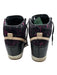 Nike Shoe Size 8 Black & Multi Leather & Cotton Wedge Sneakers Black & Multi / 8