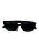 Maui Jim Black Acetate Mirrored Sunglasses Black
