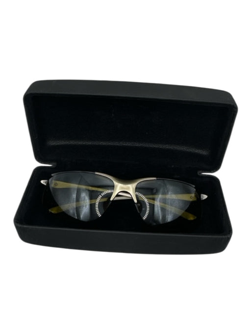 Callaway Silver & Green Metal Golf Men's Sunglasses Silver & Green