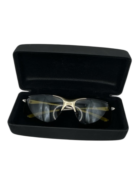 Callaway Silver & Green Metal Golf Men's Sunglasses Silver & Green
