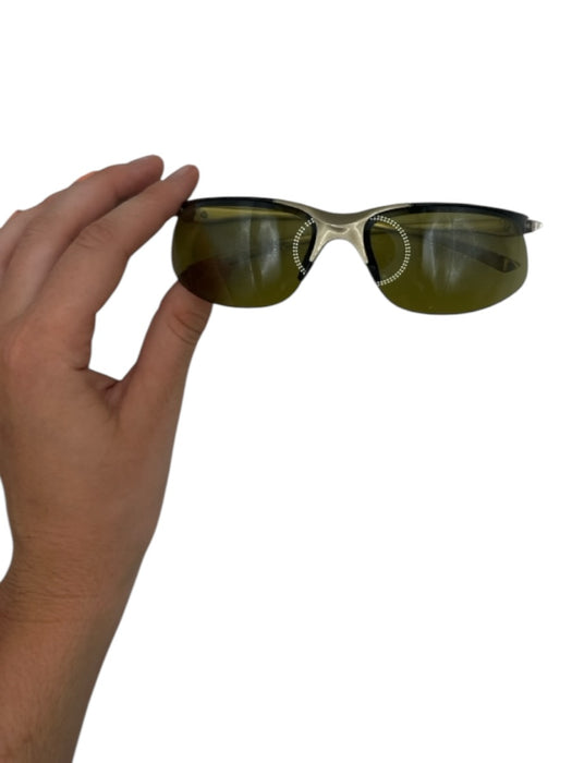 Callaway Silver & Green Metal Golf Men's Sunglasses Silver & Green