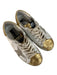 Golden Goose Shoe Size Est 6.5 White & Gold Leather Lace Up Low Top Sneakers White & Gold / Est 6.5