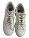 Golden Goose Shoe Size Est 6.5 White Leather Lace Up Low Top Sneakers White / Est 6.5