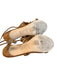 Joie Shoe Size 36.5 Camel Leather Suede Woven Detail Tie Ankle High Heel Shoes Camel / 36.5