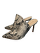 Schutz Shoe Size 6.5 Animal Print Leather Pointed Toe Closed Toe Slip On Shoes Animal Print / 6.5