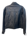 Quince Size XS Black Leather Front Button Breast Pocket Boxy Fit Jacket Black / XS