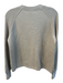 Vince Size XS Beige Cotton Crew Neck Long Sleeve Ribbed Detail Pull Over Sweater Beige / XS