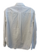 Everlane Size 00 White Cotton Slight Stripes Long Sleeve Button Down Top White / 00