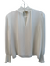 Wilfred Size XS White Polyester Long Sleeve hi collar Keyhole Back Lined Top White / XS