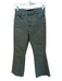 Veronica Beard Size 28 Green Cotton Blend Zip Fly 5 Pocket High Waist Jeans Green / 28