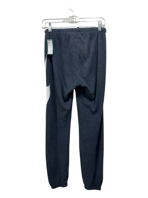 Aviator Nation Size M Gray & White Cotton & Polyester Drawstring graphic Pants Gray & White / M