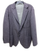 Belvest Purple Wool Blend Solid Patch Pocket 3 button Men's Blazer Purple / Est 42