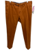 PT01 Size Est 36 Orange Cotton Solid Khaki Dress Men's Pants Orange / Est 36
