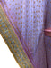 Lolita Jaca Size One Size Purple & Yellow Silk Embroidered V Neck Kaftan Dress Purple & Yellow / One Size
